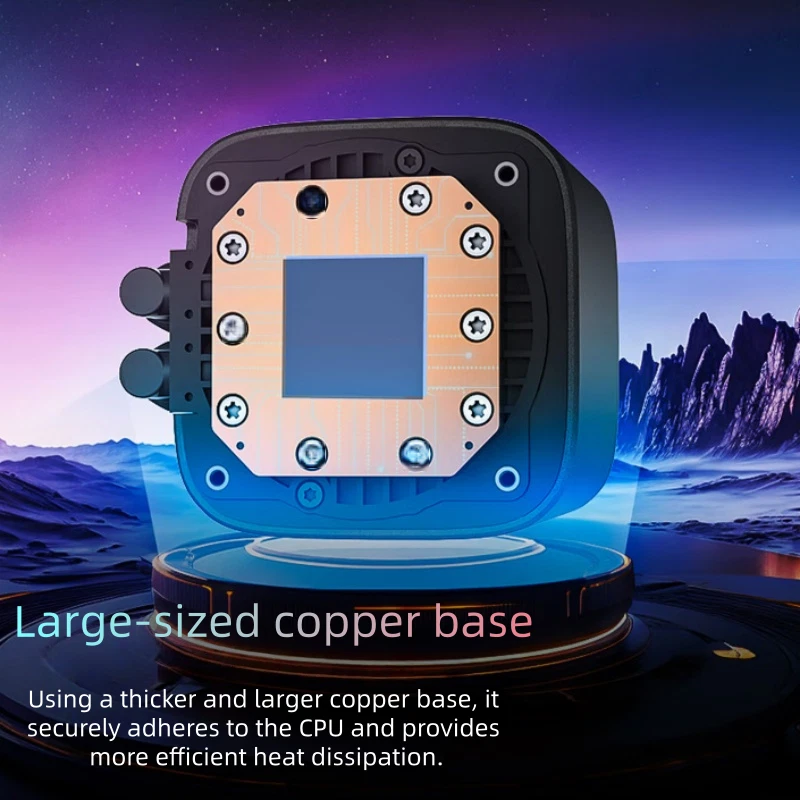 NEW Deepcool GP-Z-LE360-WH-V2 AIO White liquid CPU cooler Free shipping - Image 4 of 4