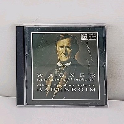 Wagner: Overtures and Preludes CD Chicago Symphony Orchestra Barenboim