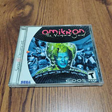 Eidos Omikron: The Nomad Soul for Sega Dreamcast Video Game Disc & Case