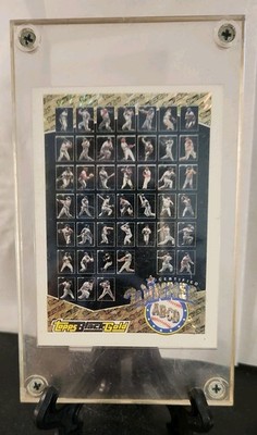 1993  Topps NonRedemp. Baseball 45 Card Set Win A/B/C/D. Super Rare Black Gold.