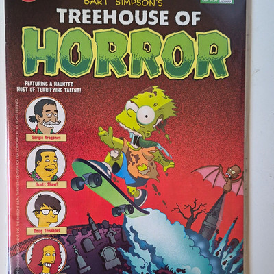 Bart Simpson's Treehouse of Horror Fearsome Fifth Issue!