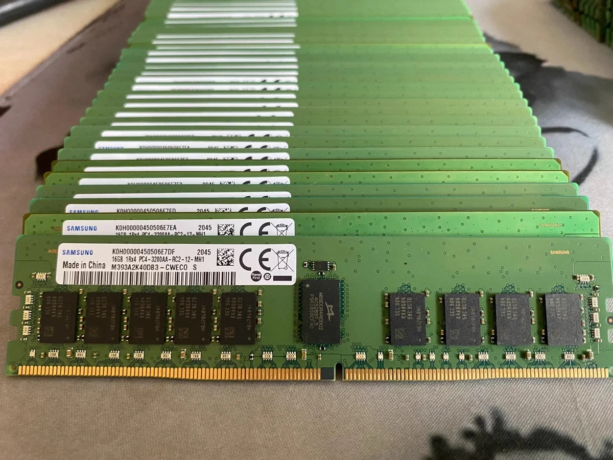 Preços baixos em Samsung DDR4 SDRAM 16 Gb de capacidade Total de