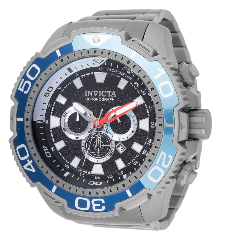 Reloj cronógrafo Invicta Ti-22 Kaiju🔥 CAJA MASIVA 65 MM para hombre titanio 49486