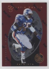 1997 Pinnacle Certified Certified Red Curtis Martin #44 HOF 04mc