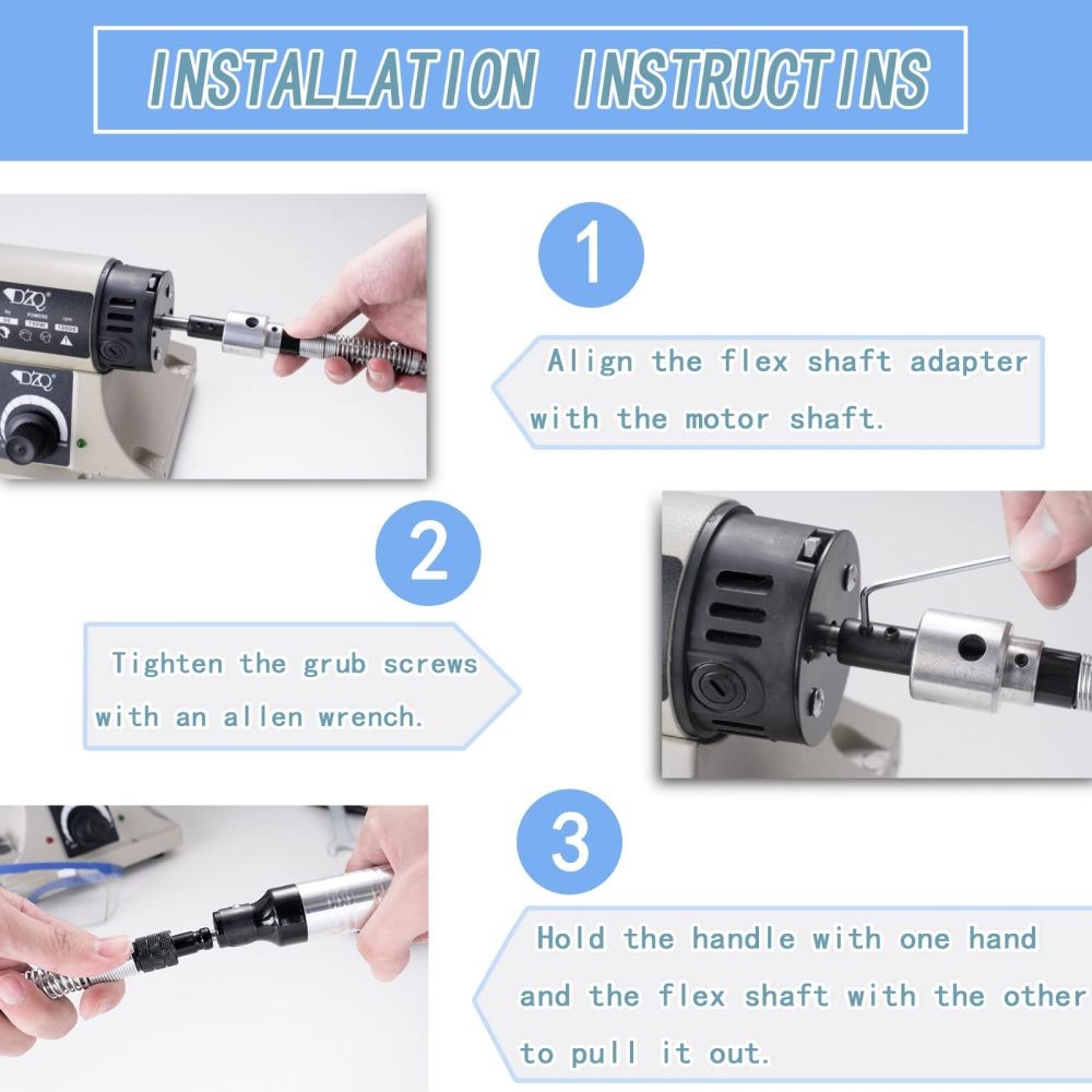 Jewelry Rock Polishing Buffer Machine Bench Lathe Polisher 750W+Accessories TM-2