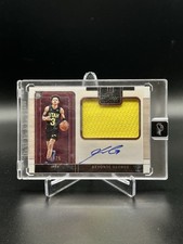 2023-24 Panini One Rookie Jersey Autograph Keyonte George RC On Card /75. rookie card picture