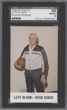 1984-85 Arizona Wildcats Police Lute Olson SGC 88 m5x