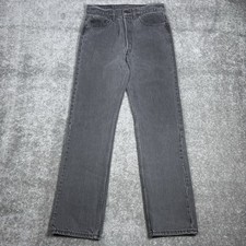 Vintage Levi's 501 Jeans Men's 32x32 Fits 29x31 Gray Red Tab USA Made