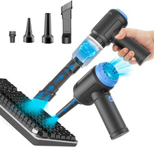 Air Duster - Computer Vacuum Cleaner - for Keyboard Cleaning - Cordless Canned A
