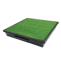 PetSafe Pet Loo Portable Dog Potty Grass Pad Indoor Outdoor Odor Control
