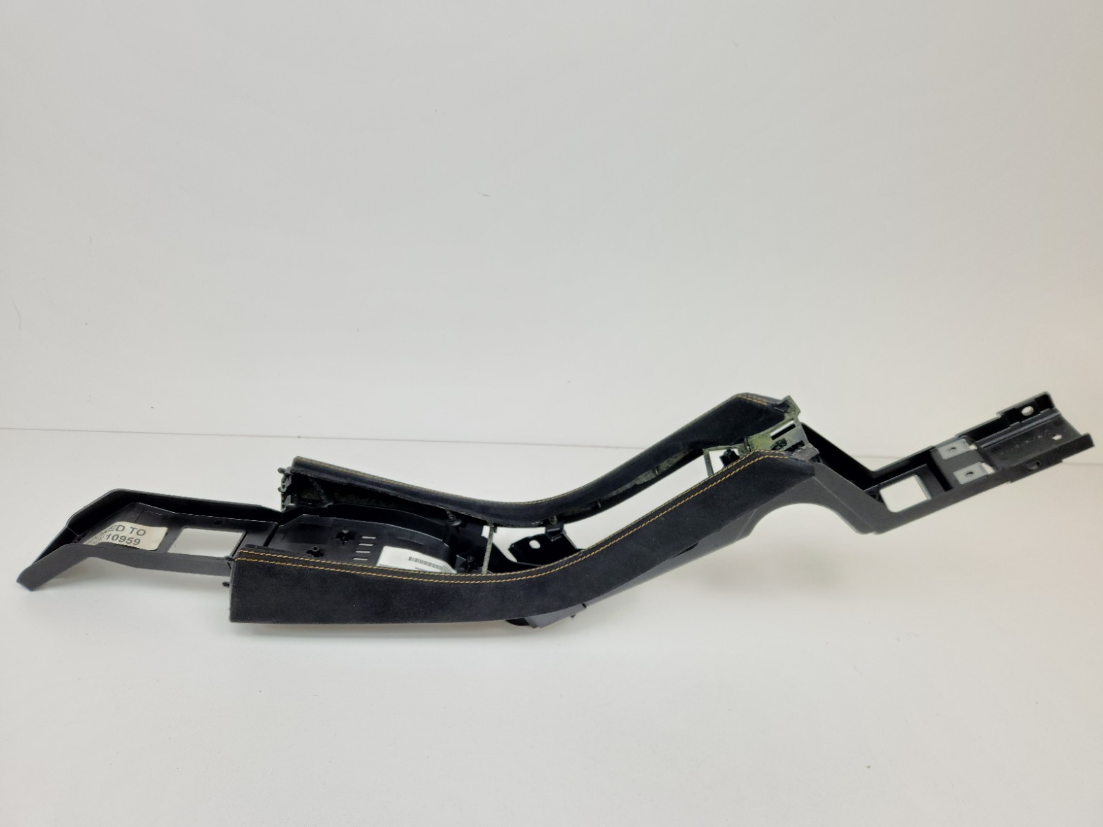 2015-2017 MCLAREN 675LT FRONT CENTER CONSOLE UPPER SUPPORT PANEL ALCANTARA OEM 