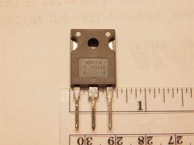 3 Vishay 40TPS12APBF 1200V 40A Thyristor H. Voltage Phase Control SCRs TO-247AC