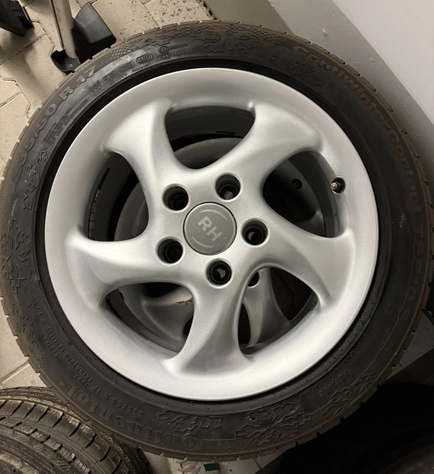 Porsche Cayman / Boxster 987 Winterräder 17 Zoll (Marke RH) - Bild 2 von 4