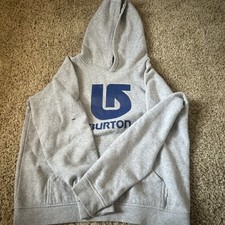 Children s Burton Hoodie Blue And Gray