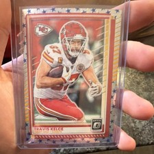 Panini Donruss Optic 2025 Prizm Travis Kelce #135 Kansas City Chiefs