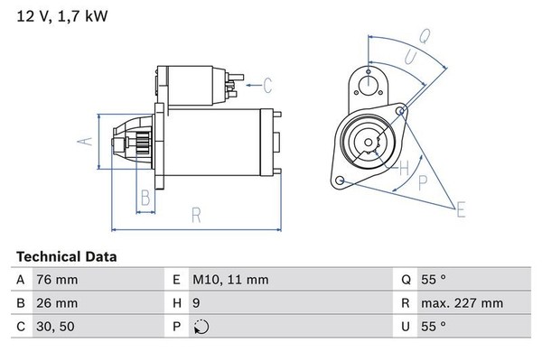 GlüHlampe Hauptscheinwerfer Bosch 1 987 302 910 FüR Alfa Romeo Alpina Audi-image
