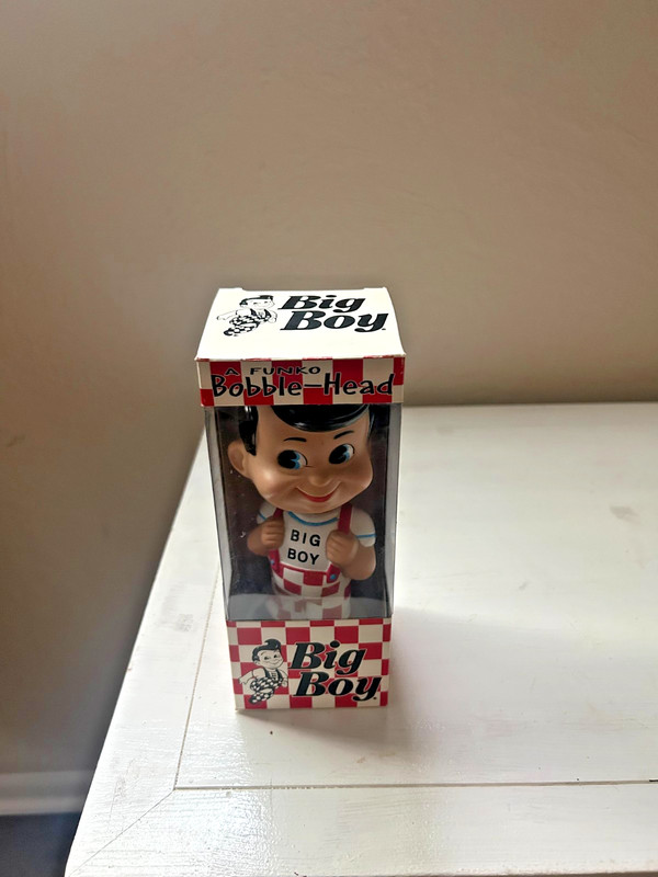 1998 Funko Big Boy Wacky Wobbler Bobblehead Elias Brothers Advertising Mascot