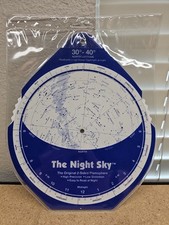 THE NIGHT SKY 2-Sided Planisphere Star Chart ...