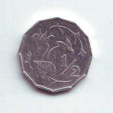 CYPRUS - ½ Cent 1983 Aluminium • 1.2 g • ⌀ 20 mm