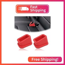 2Pcs Safety Belt Buckle Holder Booster Auto Safety Belt Guard Easy Access to The