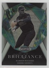 2022 Panini Prizm Draft Picks Brilliance Silver Prizm Kumar Rocker #BR-KR 2u3