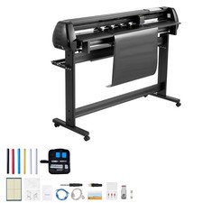 Uimoso 53-Inch Vinyl Cutter Machine and Plotter Printer Bundle with Feed Width