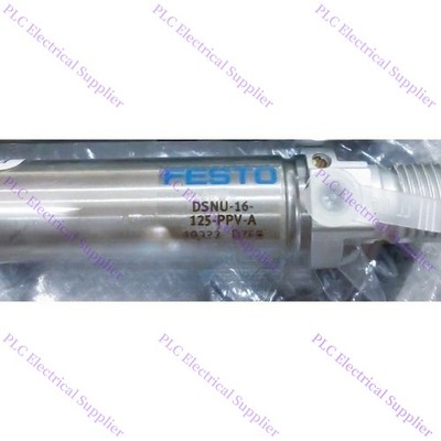 Festo- DSNU-16-125-PPV-A One New ISO Cylinder DSNU-16-125-PPV-A Fast Shipping