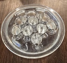 Glass Flower Frog. 11 Hole. Vintage