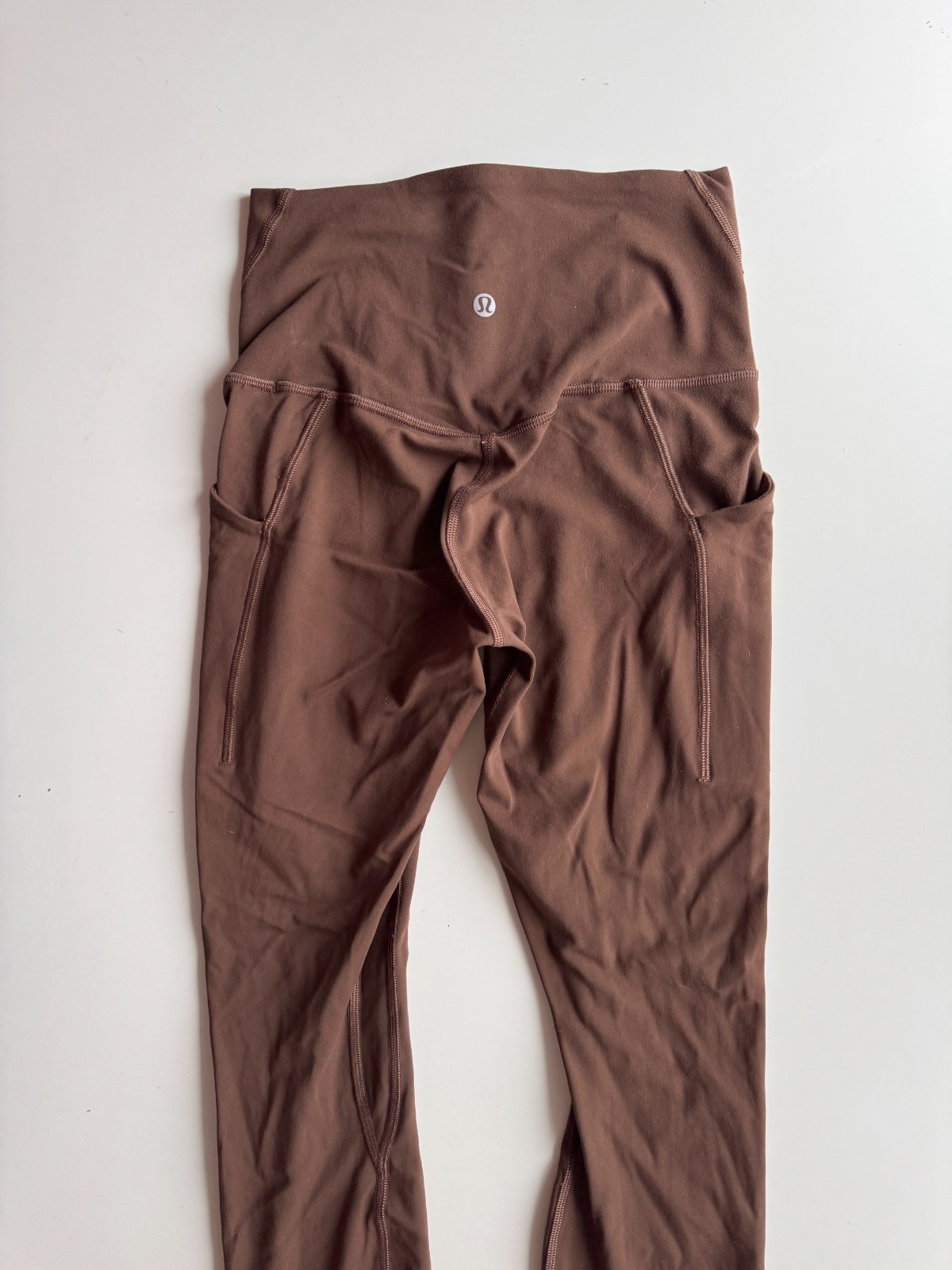 LULULEMON Align Pockets 25" Java Brown High Rise … - image 5
