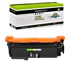 GREENCYCLE CE250X High Yield Toner Cartridge For HP ColorLaserJet CP3525x CP3530