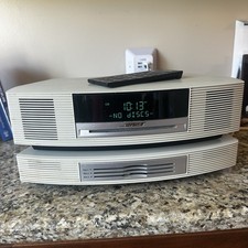 Bose Wave Music System AWRCC2 w/ Multi CD Changer Remote Tested READ DESCRIP.