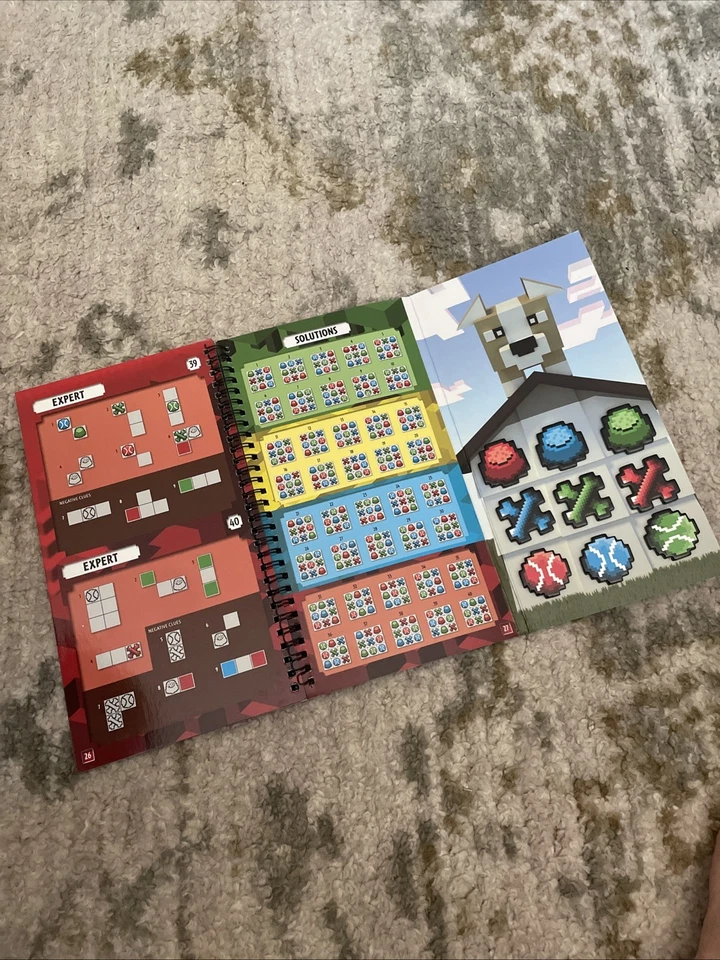 ThinkFun Clue Master Logical Deduction Game Magnetic 40 Challenges 8 - Image 3 of 4