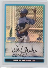2009 Bowman Chrome Prospects Refractor 112/500 Wily Peralta #BCP138 g2d