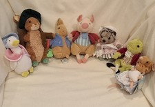 Peter Rabbit Plush Characters X 7 Beatrix Potter Gund