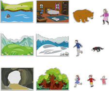 Felt Board Story Sets Flannel Felt Story Board Pieces Preschool Storytelling Lea