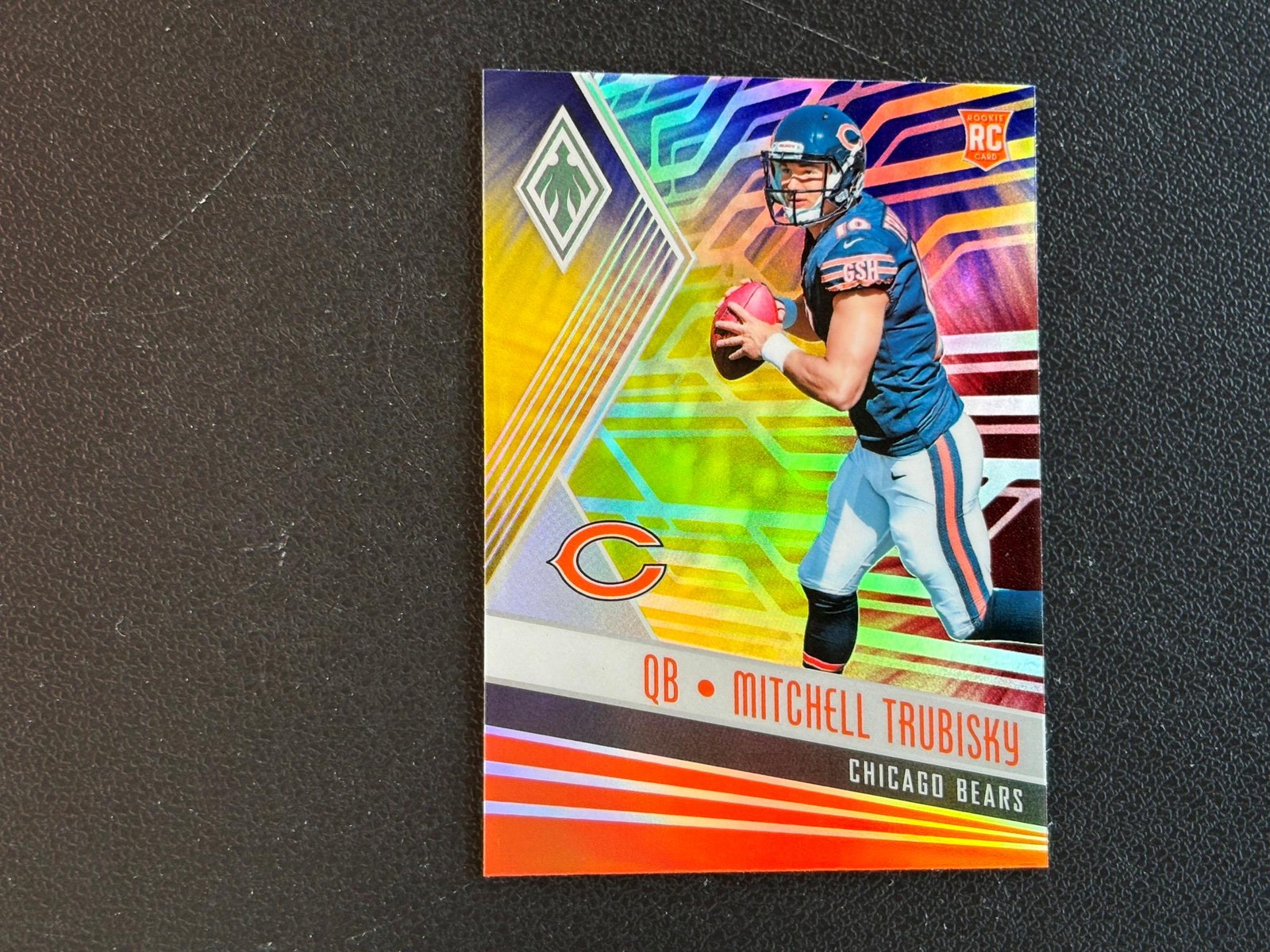 Mitchell Trubisky Panini Phoenix #102 Color Burst