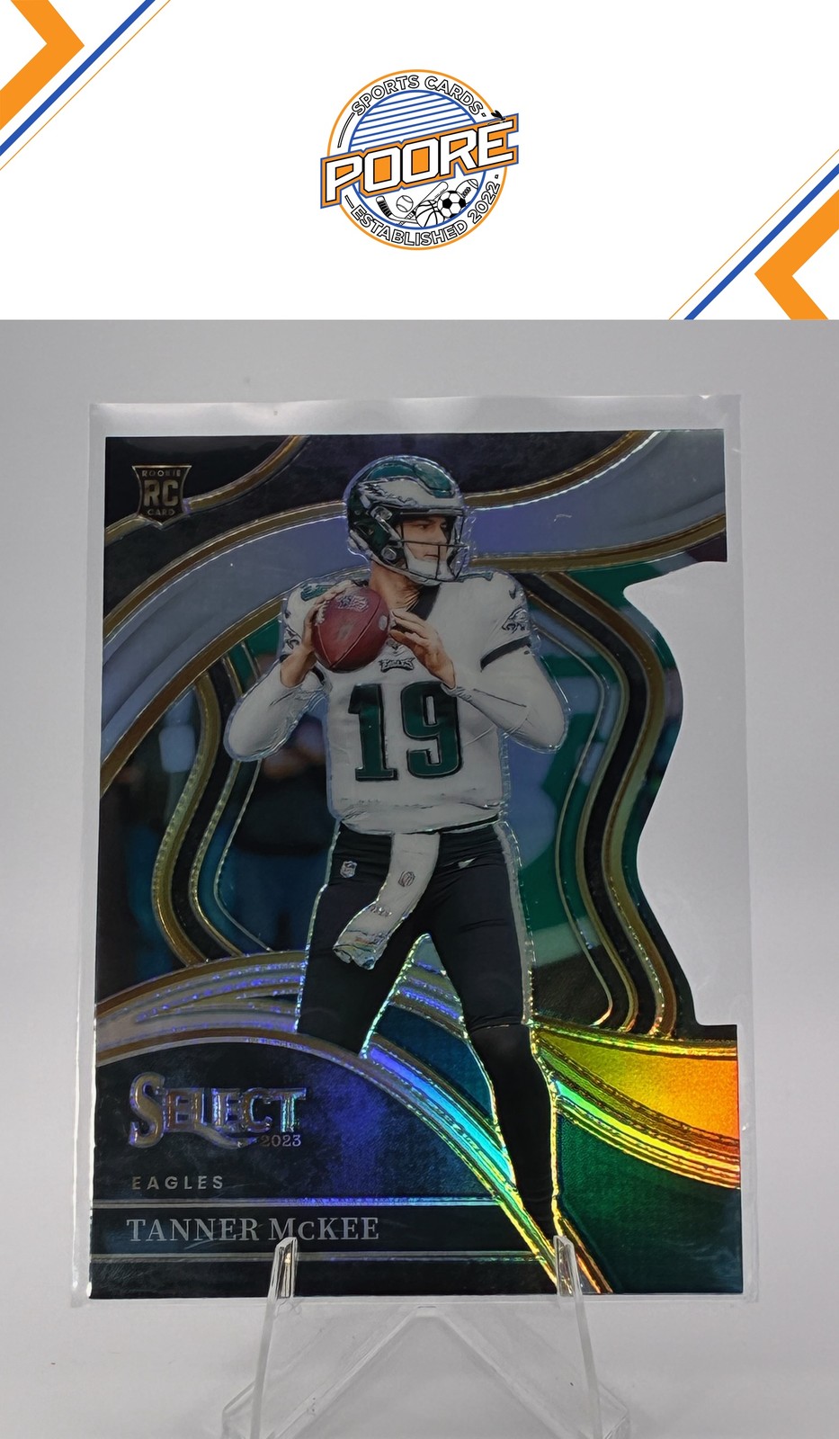 Tanner McKee Panini Select #218 Base