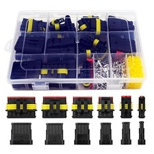 372Pcs Waterproof Automotive Electrical Connectors Quick Connect and 372 pcs