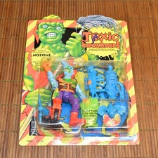 Vintage 1991 Toxic Crusaders - Nozone - Playmates Avenger Figure - Loose on Card