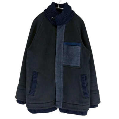BLUE BLUE Japan Sashiko N-1 Deck Jacket Indigo HRM Hollywood Ranch Market Size M