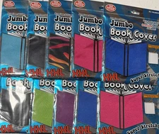 Lot of 10 Premium Edition Jumbo Book Covers XXL Fits books up to 10" X 15"