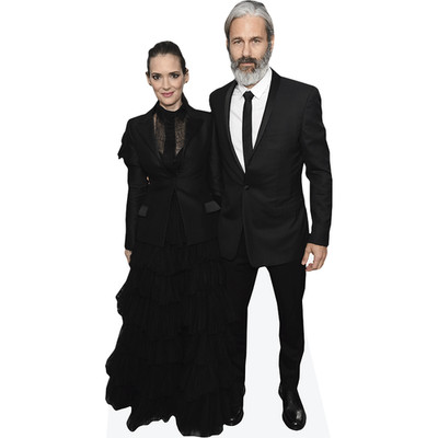 Winona Ryder und Scott Mackinlay Hahn (Duo) Mini Celebrity Cutout