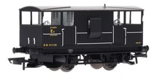 R6432 Hornby OO Gauge BR Black Shark Ballast Brakevan DB993789 (Pre-Owned)