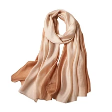 Silk Scarf for Women Lightweight Shawls and Wraps Fashion Pashmina Shawl Long...