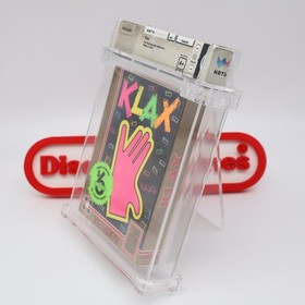 NES Nintendo KLAX - WATA PEDIGREE GRADED 9.0 A+! NEW & Sealed + V-Overlap Seam!