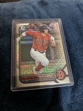2022 Bowman Chrome Mega Box #BCP-192 NICK YORKE MOJO Refractor Boston Red Sox