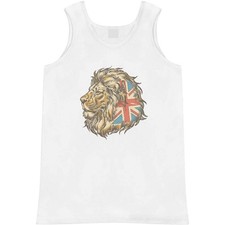 'British Lion with Union Jack ' Adult Vest / Tank Top AV056189 