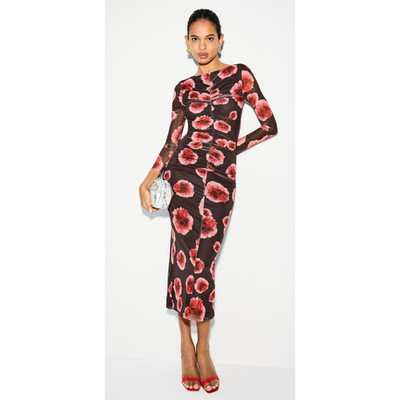 Suboo - Frida Ruched Front Midi Dress - Size Med