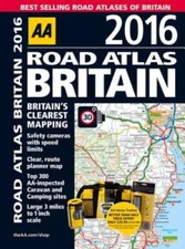 Road Atlas Britain 2016 (Aa Road Atlas) - Spiral-bound By AA Publishing - GOOD
