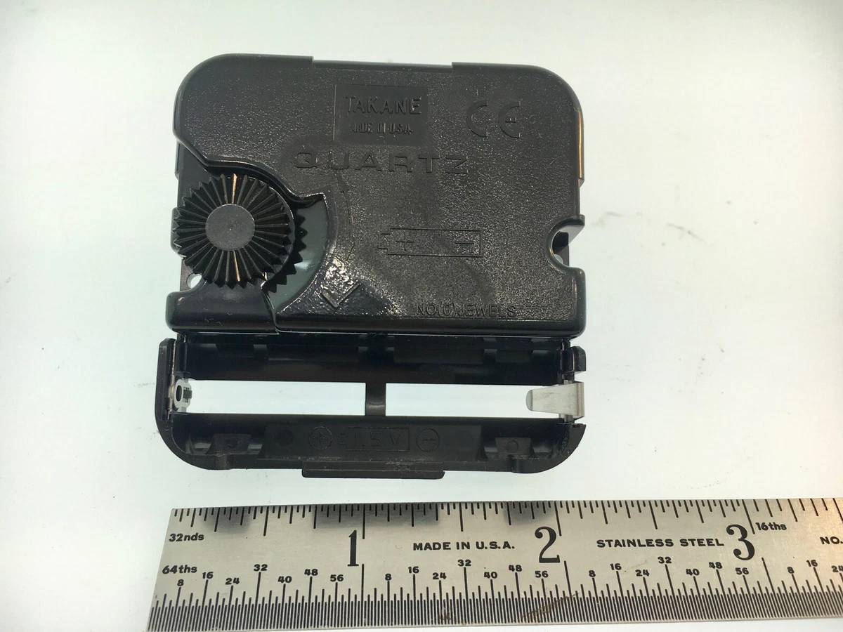 Takane Quartz Battery Clock Movement Short Shaft High Torque Made